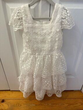 Kensie Girl | Dresses | Kensie Girl White Lace Tiered Dress | Poshmark Kensie Girl | Dresses | Kensie Girl White Lace Tiered Dress | Poshmark